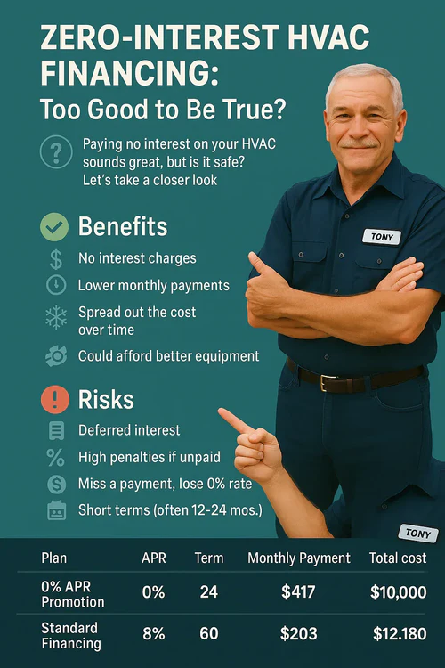 Zero Interest HVAC Financing
