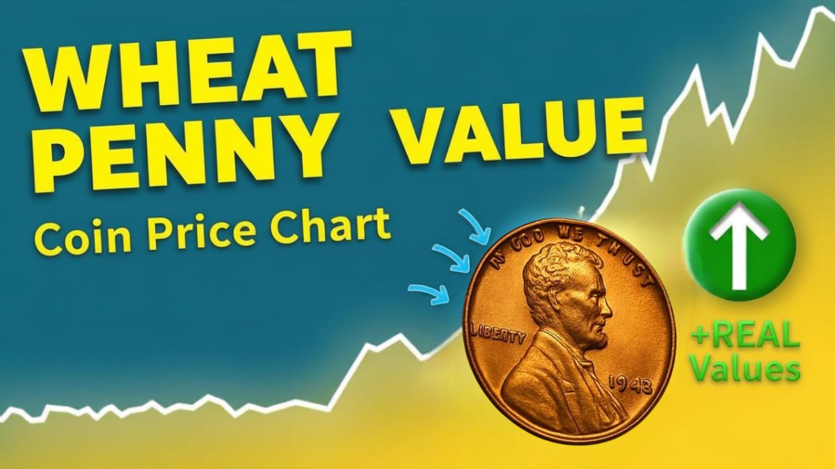 1909–1940 Wheat Penny Price Chart: Find out the true value of valuable coins!