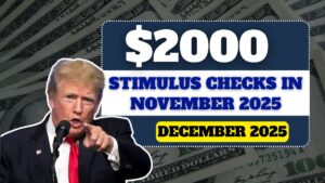 $2000 Stimulus Checks in december 2025: Trump Explains Tariff Dividend Payment