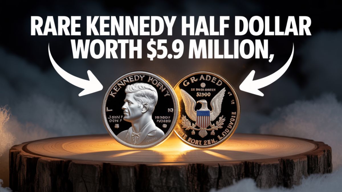 Rare Kennedy Half Dollar Worth $5.9 Million