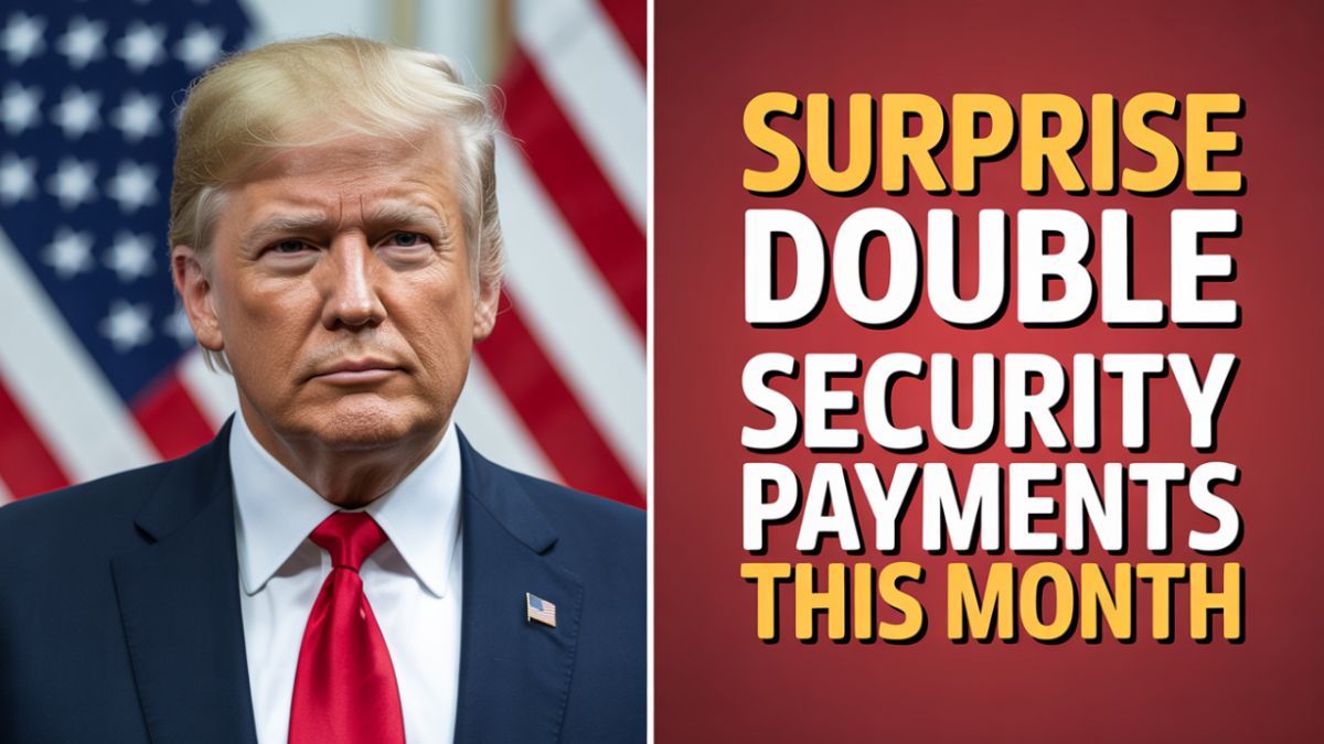 Surprise double Social Security payments