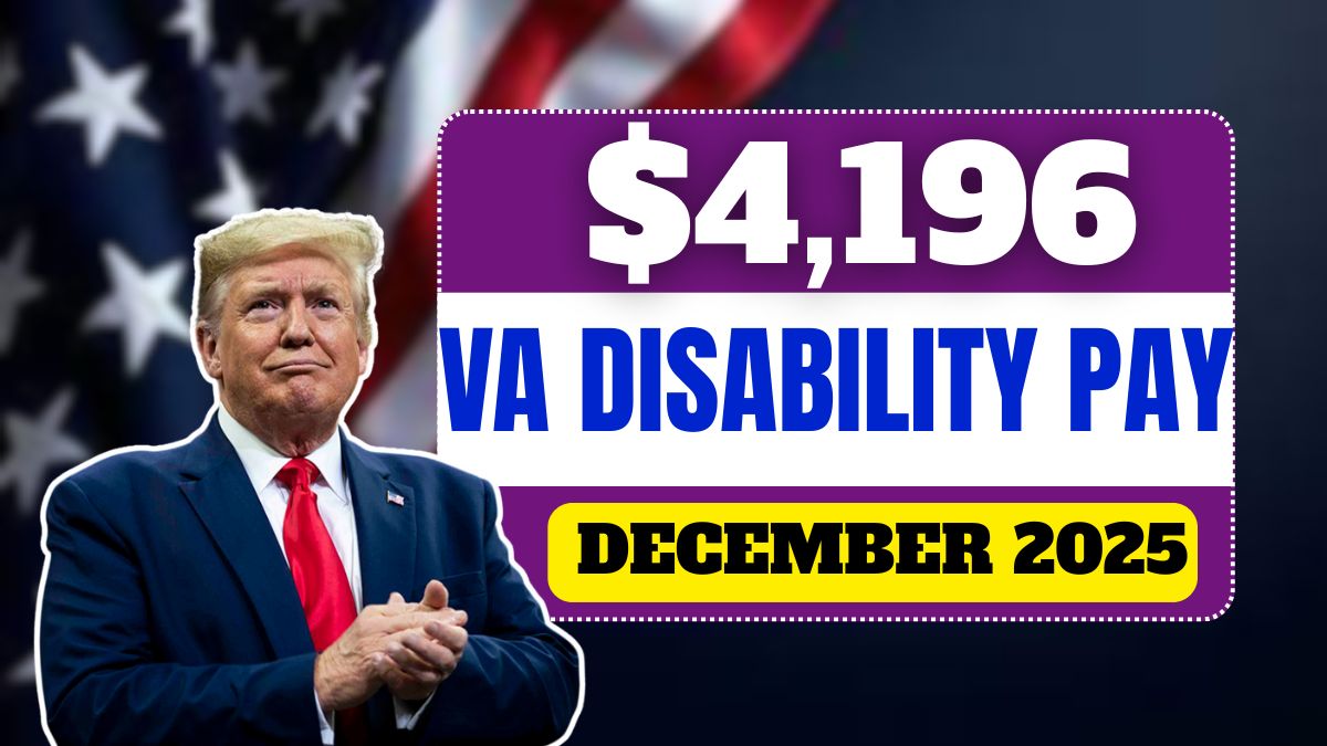 VA Disability Pay for December 2025: New $4,196 Monthly Rate Explained for Eligible Veterans
